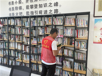 宿豫新莊 “綠書簽”進社區 筑牢精神防火墻